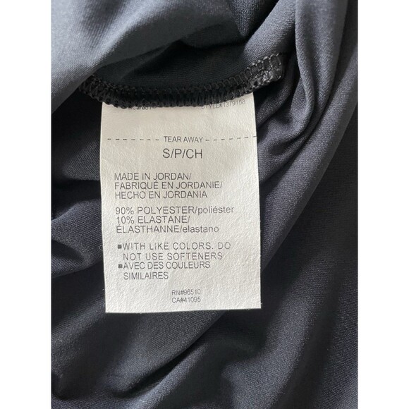 Under Armour V-Neck Meridian Long sleeve Longline Shirt Women’s S Black LooseFit - Picture 12 of 12